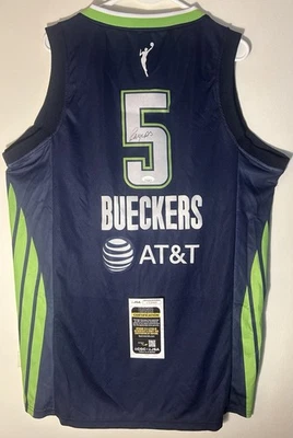 Paige Bueckers Signed Dallas Wings WNBA Jersey Autograph UConn JSA COA - Image 1 of 4