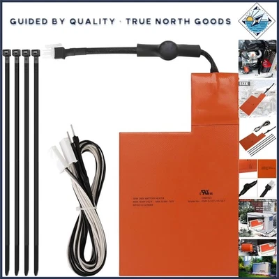 Almohadilla calentadora de batería Generac 7101 - Protección de generador de clima frío certificada Foto 1 de 4