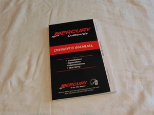 Mercury Outboard 40 50 60 HP 4-Stroke Owners Manual 90-10223090-1209 2009 - Picture 1 of 4