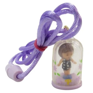 Polly Pocket 1990 Lulu in her Necklace Bluebird Toys  - Picture 1 of 3