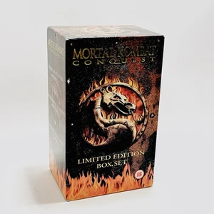 Mortal Kombat Conquest 3 VHS Video Limited Edition Box Set Collection RARE - Picture 1 of 4