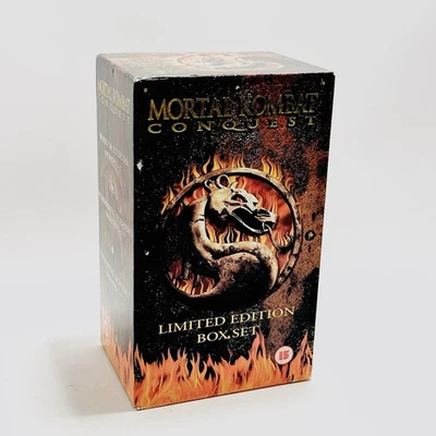 Mortal Kombat Conquest 3 VHS Video Limited Edition Box Set Collection RARE - Image 1 of 4
