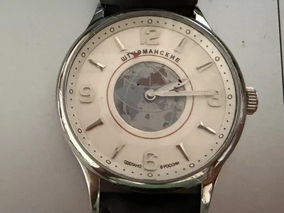 RELOJ WTYPMAHCKNE STURMANSKIE GABARIN TRIBUTE PRIMER USADO POR YURY GABARIN EN EL ESPACIO Foto 1 de 4