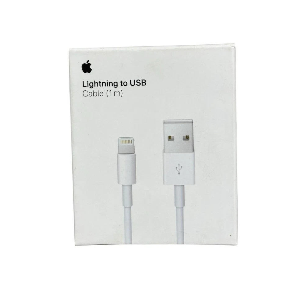 Apple Lightning to USB Cable 1 Meter (3 Feet) A1480 MD818ZM/A