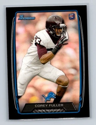 2013 Bowman #153 Corey Fuller RC Detroit Lions - Image 1 of 2