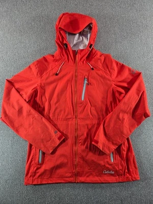 Cabela’s Chaqueta de Lluvia Para Mujer XPG Capucha Impermeable Abrigo de Lluvia Talla Grande Foto 1 de 4