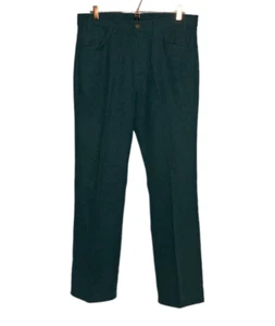 Vintage 70er Levi's Black Tab Herren 36 x 30 Dacron Polyester blau Bootcut Hose - Bild 1 von 5