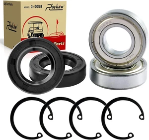 Golf Cart Rear Axle Bearing & Seal Kit for EZGO Txt/Rxv/Medalist/Marathon Electr - Picture 1 of 7