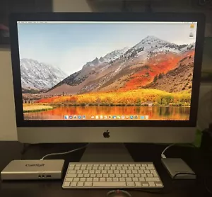 Apple iMac 27-i7 3,4 GHz-16 GB DDR3-SSD esterno Thunderbolt 256GB-HD Interno 1TB - Bild 1 von 22