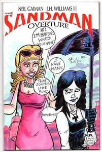 Original Hand-Drawn Sketchcover by Dan Nokes – One-of-a-Kind – Barbie & Death - Picture 1 of 7