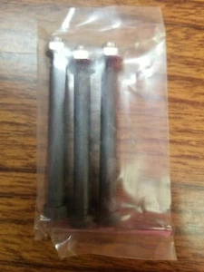 (3) Polaris P-85 Snowmobile Moly Coated Weight Pin Bolt w/ Flex Nut. P# 350-213 - Foto 1 di 2