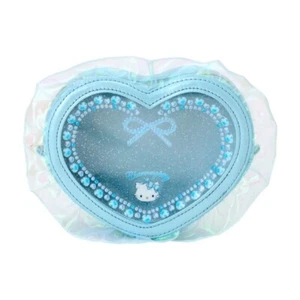 (ASK availability first)SANRIO Heart-Shaped Clear Pouch (Ballet Core) new - Picture 1 of 5