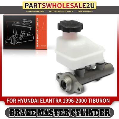 Brake Master Cylinder w/ Sensor for Hyundai Elantra 1996-2000 Tiburon 1997-2001 - Image 1 of 4