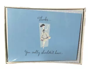 Biglietti di ringraziamento Hallmark Barbie Movie Date 10 biglietti vuoti/Env 2004 NRFB VINTAGE - Foto 1 di 6