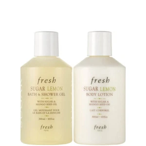 Fresh Sugar Lemon Body Lotion & Shower Gel Set 300ml 10 Fl Oz EACH - Picture 1 of 1