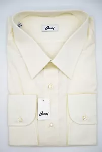NEW BRIONI Dress SHIRT 100% Cotton Size 18 Us 46 Eu (ARA720) - Picture 1 of 2