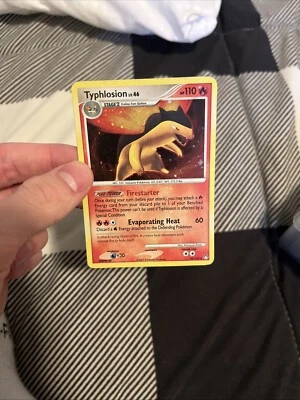 Typhlosion 16/123-good condition- Holo-(PSA 10 is $500) - Image 1 of 2