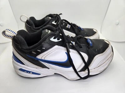 Nike Air Monarch IV Shoes Mens 7.5 White Black Running Athletic Walking Sneakers - Image 1 of 4
