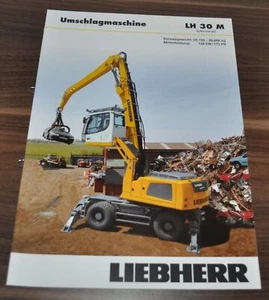 Máquina de manipulación Liebherr LH 30 M 2013 Industry Excavator Folleto - Imagen 1 de 3