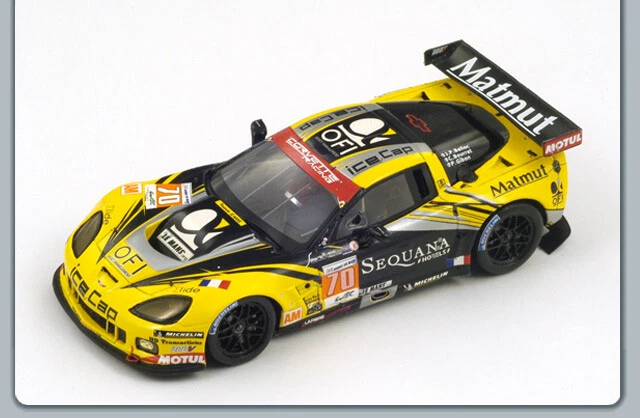 Spark Model S3736 CORVETTE C6 ZR1 N.70 28th LM 2012 BELLOC-BOURRET-GIBON 1:43 - Immagine 1 di 1