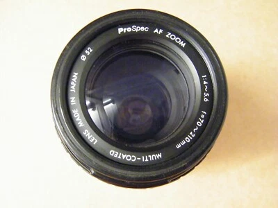 ProMaster Spectrum AF Zoom Multi-Coated 70-210mm 1:4-5.6 Lens Untested - Image 1 of 4