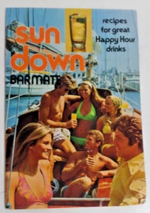 sun down barmate Southern Comfort 1960's booklet - Foto 1 di 1