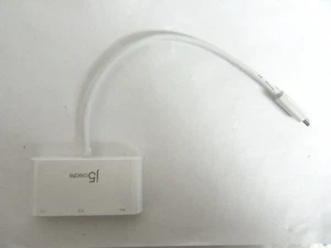 j5create USB Typ C auf VGA externer Videoadapter weiß jca378 - Bild 1 von 5