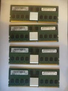 4 x 8GB = 32GB Samsung DDR2 PC2-3200 400MHz Memory 45D1787 IBM Power 6 server - Picture 1 of 1