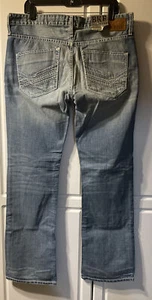 BKE Jeans Aiden Slim Fit Stivaletto Gamba Uomo 34R Jeans-Taglia Effettiva-W37”/L32”-Nuovo con etichette - Foto 1 di 11