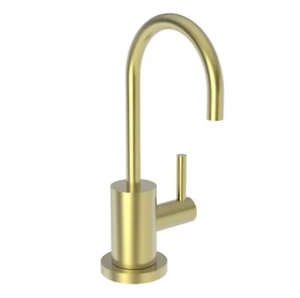 NEWPORT BRASS Faucet 106C/04 Cold Water Dispenser Satin Brass MSRP $549 NEW - Picture 1 of 4