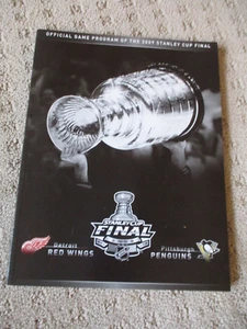 2009 Pittsburgh Penguins Detroit Red Wings Stanley Cup programa finales juego 7 * - Imagen 1 de 4