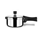 Stahl Triply Stainless Steel Xpress Baby Pressure Cooker, 1 Ltr- Free Shipping