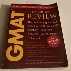 Official Guide for GMAT Review by Graduate Management Admission Council Staff... - Picture 1 of 6