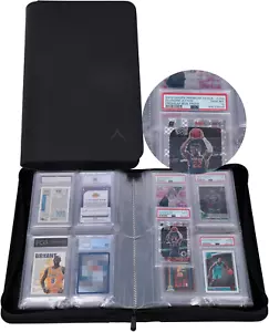 Graded Card Binder, Fits 48 PSA Sized Slabs, 4-Pocket Slab Binder for PSA, CGC, - Bild 1 von 9