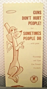 Waffen verletzen Menschen nicht! vintage. National Rifle Association NRA Broschüre LOT - 57 Stück - Bild 1 von 4