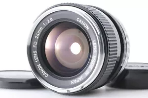 ¡Raro! Lente Canon FD 24mm f/2.8 Gran Angular MF Montura FD Desde JAPÓN - Imagen 1 de 8