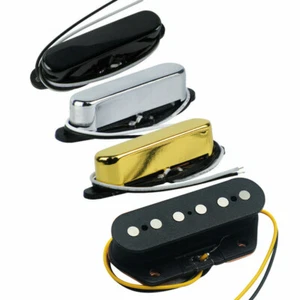 Cuello/puente/pastilla N+B de guitarra eléctrica vintage Alnico 5 bobina única para TL - Imagen 1 de 21
