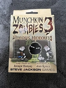 Munchkin Zombies 3 Hideous Hideouts - Picture 1 of 6