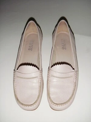 Zapatos sin cordones Franco Sarto para mujer 8M cuero rosa claro hechos en Brasil Foto 1 de 4