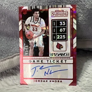 2020-21 Panini Contenders - Rookie Playoff Ticket AUTO #130 Jordan Nwora 03/23  - Bild 1 von 6