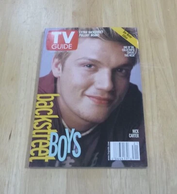 TV GUIDE May 26-June 1 2001 BACK STREET BOYS, Nick Carter 1 of 6 Charlotte, NC Foto 1 de 3