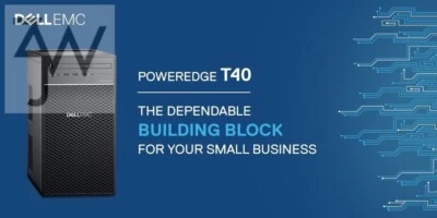 Dell EMC PowerEdge T40 Server i7-9700 64GB DDR4 RAM 1TB SSD windows 10 Pro WiFi - Image 1 of 4