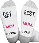 Get Mum A wine, Best Mum Ever Novelty Socks Socking filler