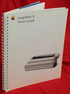 ImageWriter II Owner's Manual 030-0522-A Printed in Japan - Picture 1 of 4