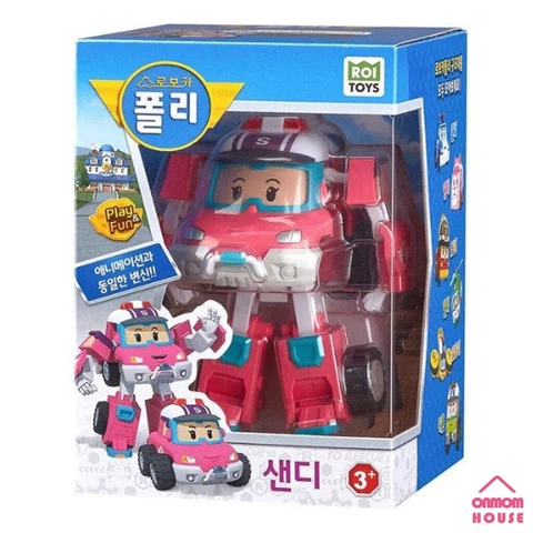 Robocar Poli Transformer SANDY Robot Action Figure Car Toy 4 inch Cover