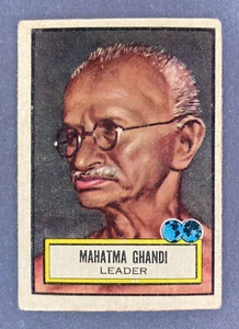 1952 Topps Look n See #65 Mahatma Ghandi (Leader) LEGENDARY LEADER OF INDIA! - Picture 1 of 2