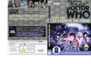 Doctor Who: Mehr als 30 Jahre in der TARDIS DVD-Cover signiert von Colin Baker + 2 - Bild 1 von 1