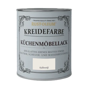 Rust-Oleum 750 ml Kreidefarbe Küchenmöbellack Kalkweiß - Bild 1 von 1
