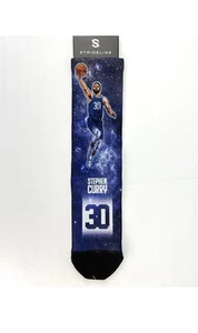 Stephen Curry #30 Strideline Calzino Crew Uomo Completo Sub Galaxy Calzini Basket - Foto 1 di 5