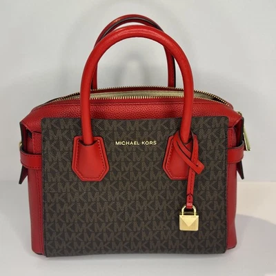 Michael Kors Women's Medium Satchel Crossbody Bag Handbag, Shoulder Messenger - Image 1 of 4